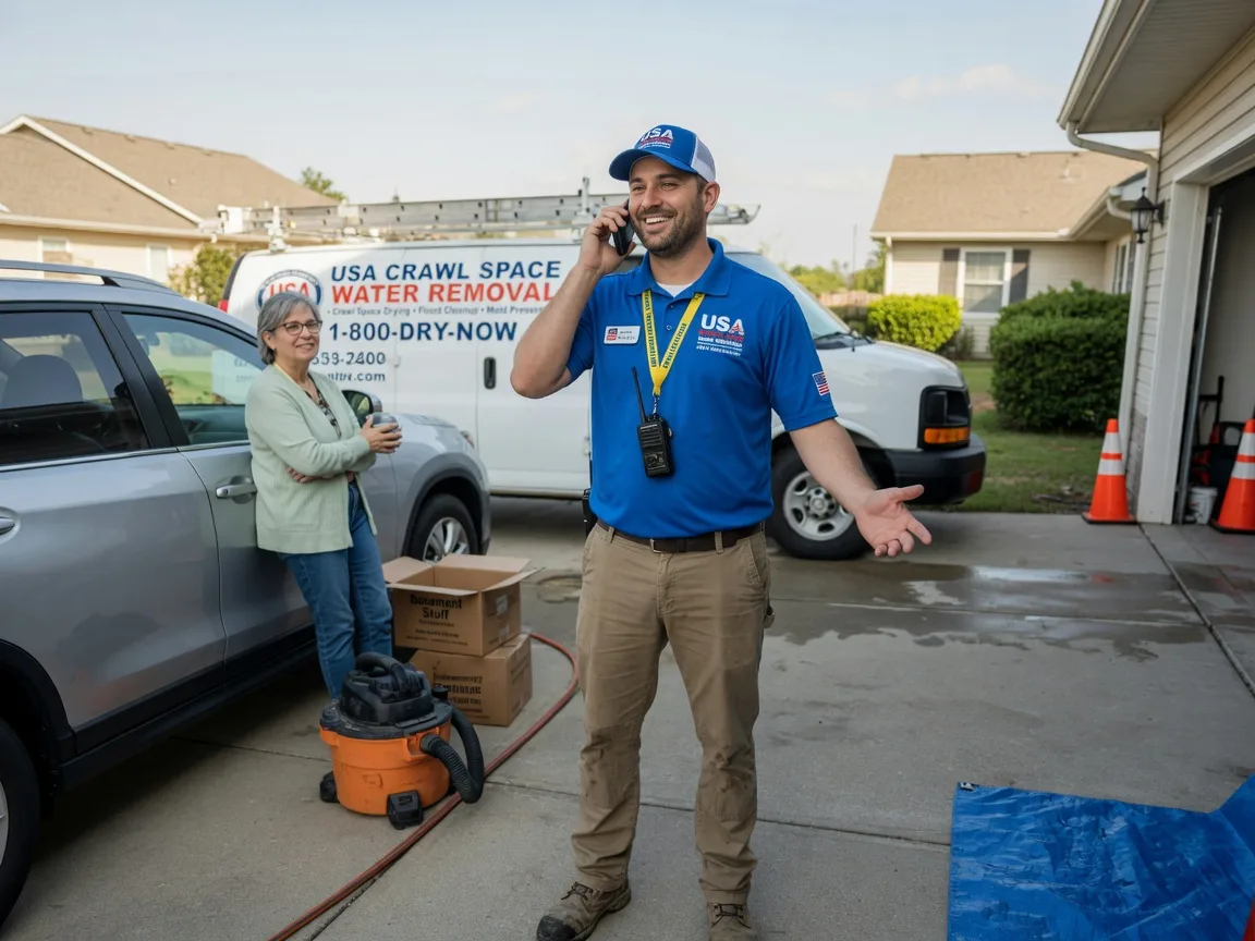 Crawl Space Water Removal Lost Nation, IA FAQs